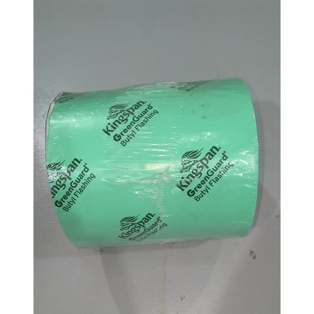 Kingspan GreenGuard Butyl Flashing Tape 6 in x 75 ft Window Door Seal Green New